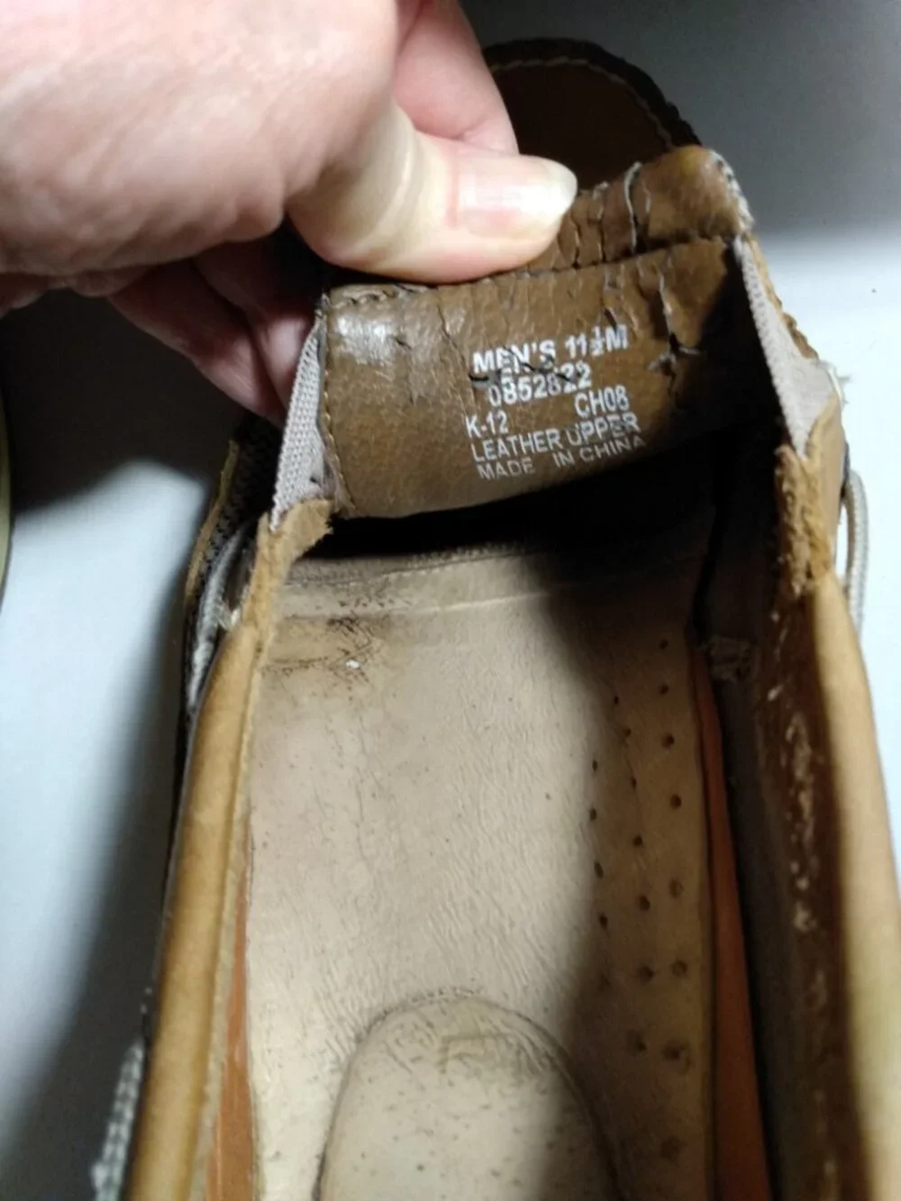 Sperry Billfish Mens Leather Slip-on Boat Shoe Loafer US Size 11-1/2 M
